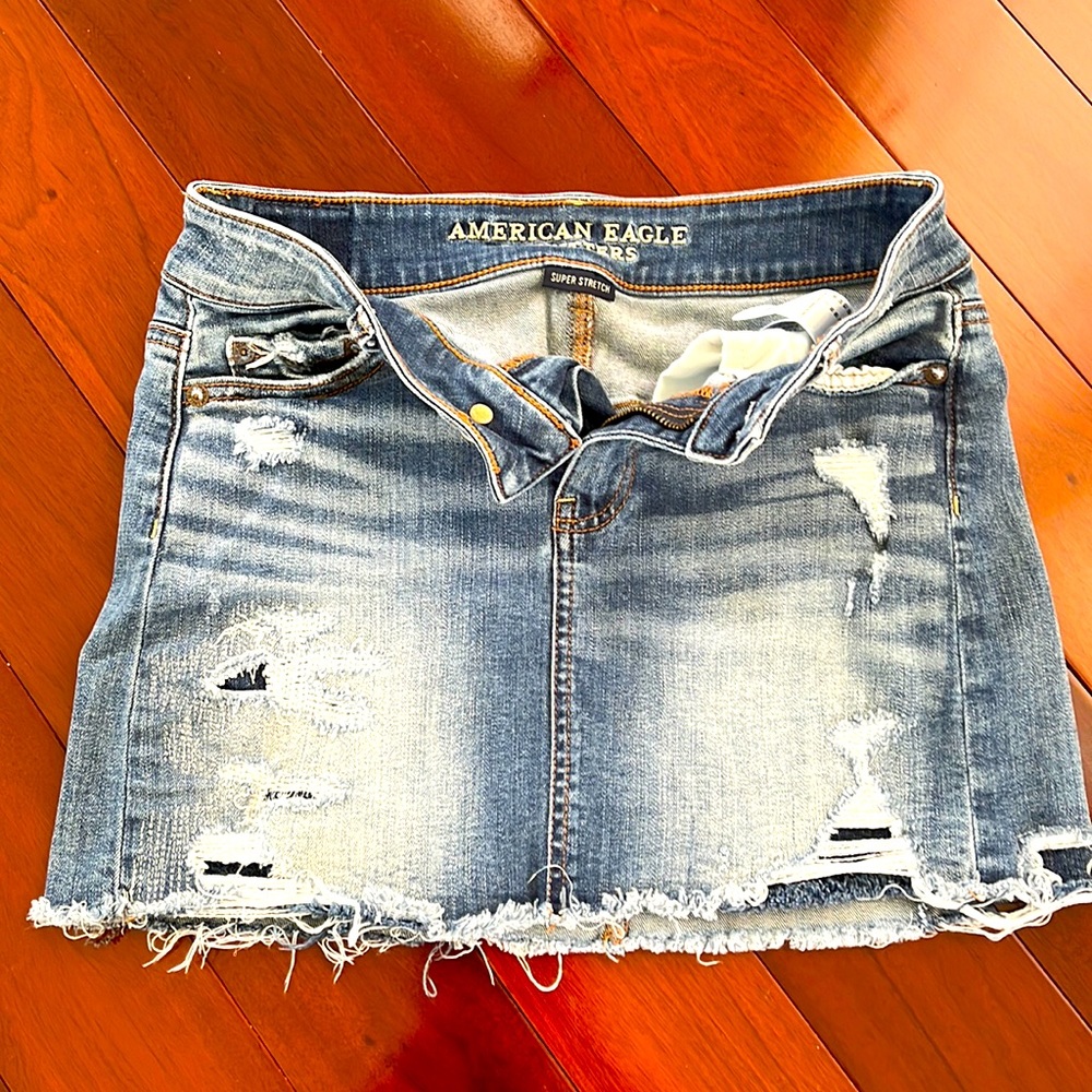 American Eagle jean skirt